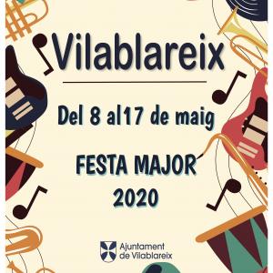Cartell Festa Major Vilablareix 2020